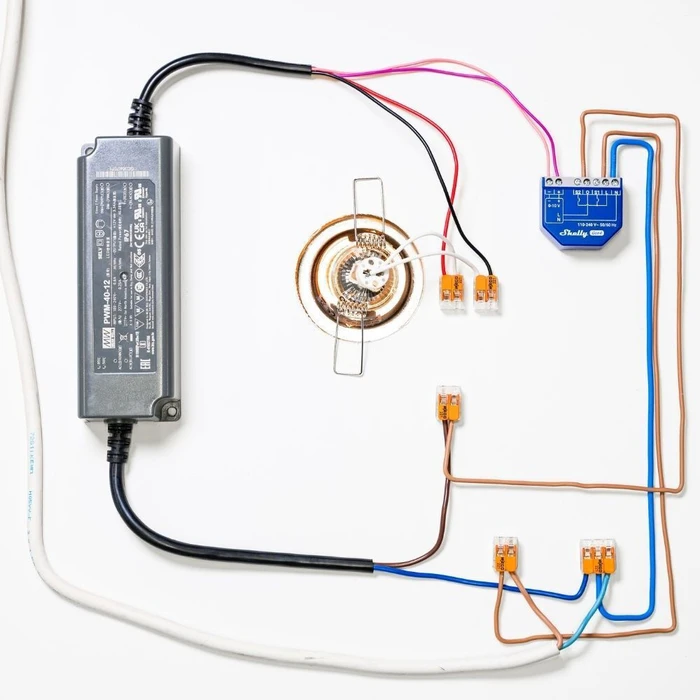 Shelly Smart Switch Dimmer - Έξυπνος Διακόπτης Dimmer 0/1-10V PM G4