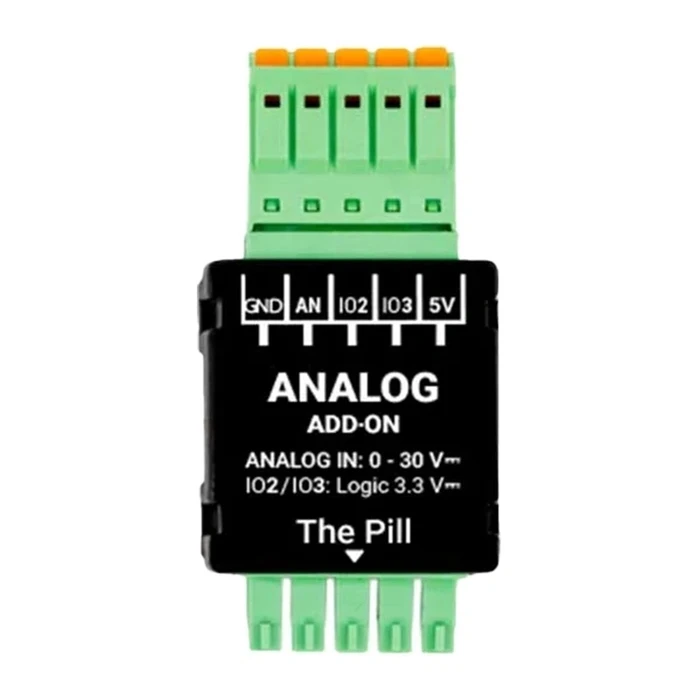 Shelly Analog 0-30V Add-on (for Shelly The Pill)