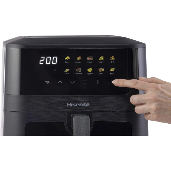 Hisense Air Fryer HAF2100DCD 7.7 L Black 2100W