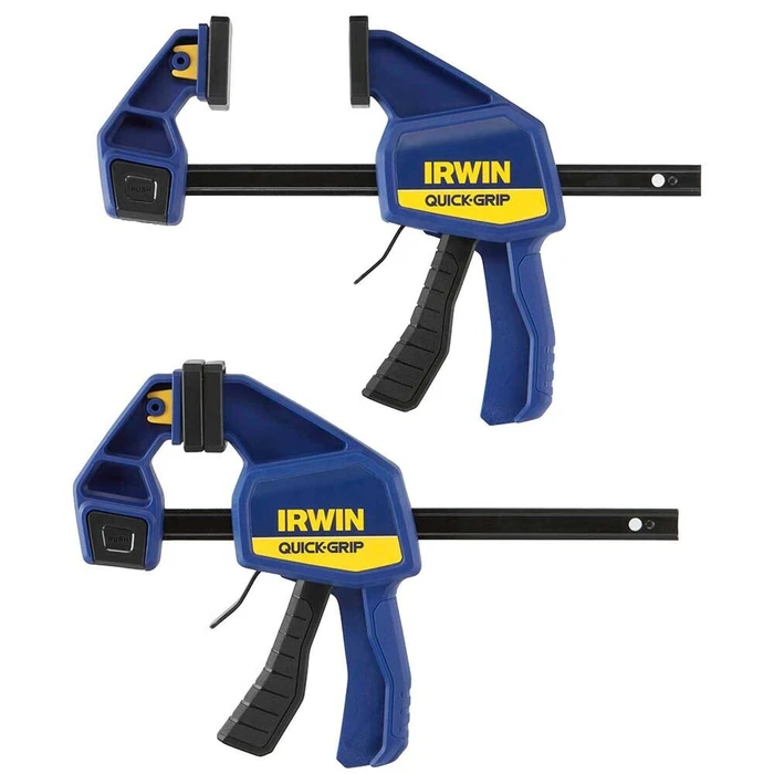 Irwin T5062QCEL7 Quick-Release Trigger Clamps Set (Max Opening 150 mm)