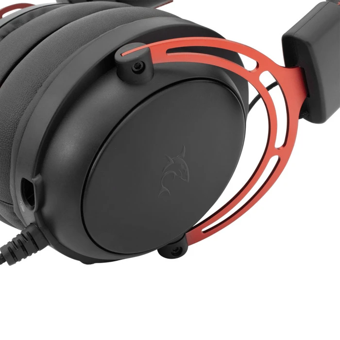 Gaming Headset White Shark GH-2341 Gorilla Black Red