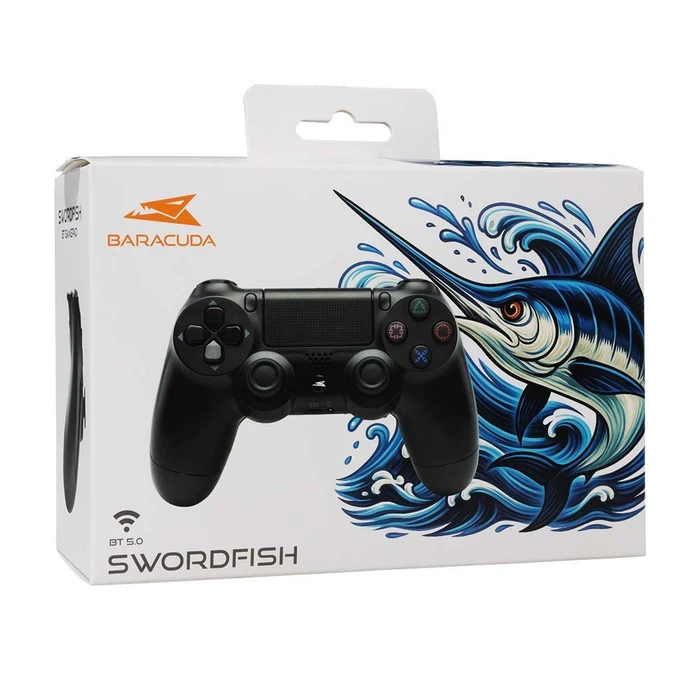 BARACUDA Ποντίκι Gamepad BT5 0 Gamepad BGP 021 Swordfish για PS4 PS3 PC iOS Android Μαύρο