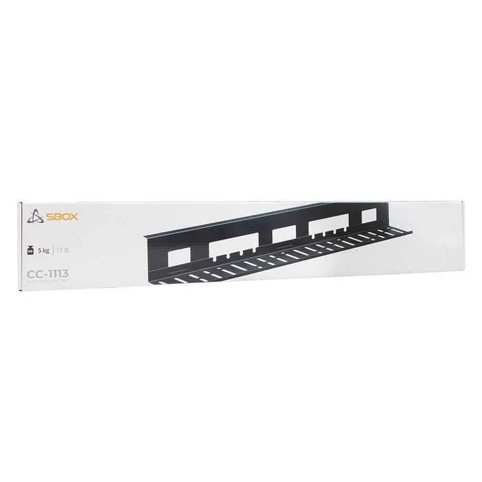 SBOX Cable Management Black CC-1113