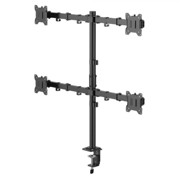 SBOX Βάση Οθόνης Desktop Mount 4xMonitors 17 32 Max VESA 100x100