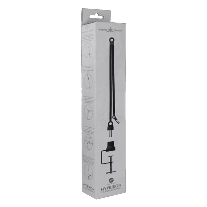 WHITE SHARK Microphone Stand GMS-002 Black
