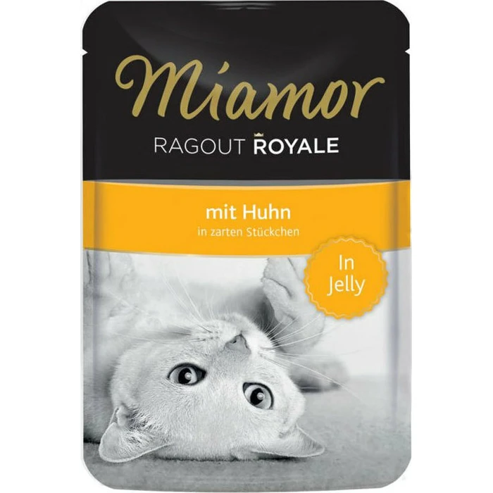Miamor Ragout Royale Wet Food for Adult Cats in Sachet - Chicken 100 g