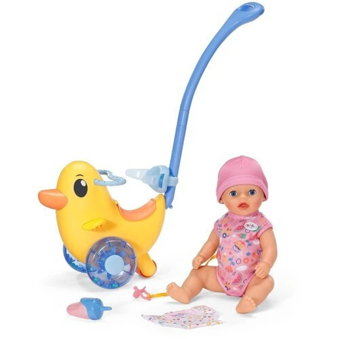 Zapf Creation Baby Born Lena Doll with Berta Duck Walker