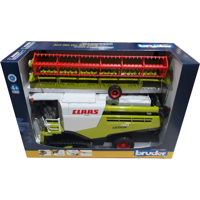 Bruder Claas Lexion 780 Terra Trac Κομπίνα - Παιχνίδι για 3+ ετών