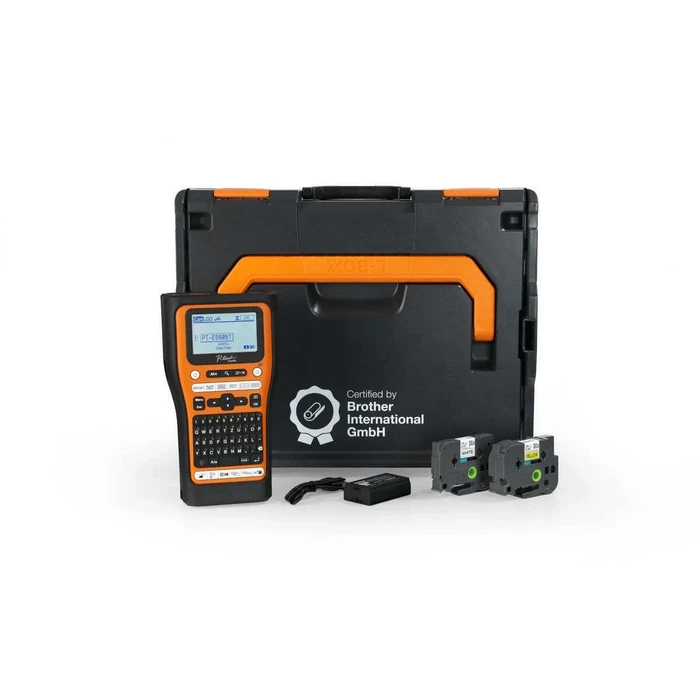 Brother P-touch E560BT Handheld Label Printer with Bluetooth, Black