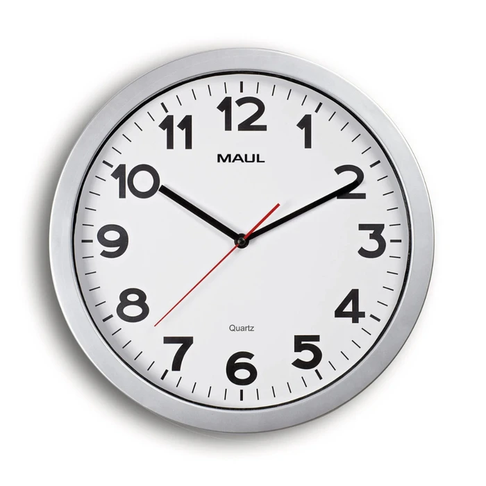 Maul Ρολόι Τοίχου Πλαστικό Λευκό Ø35cm MA-90536-95