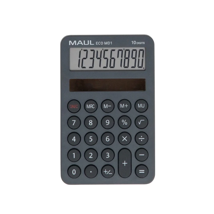 Maul Αριθμομηχανή Τσέπης σε Γκρι Χρώμα MA-72750-84