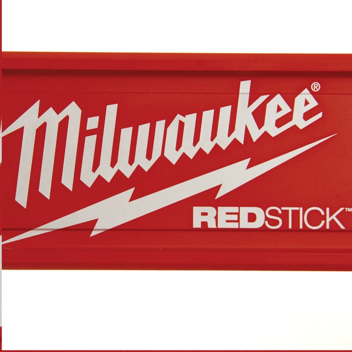 Milwaukee Redstick Backbone 120 Magnetic Aluminum Level 120 cm - 3 Vials