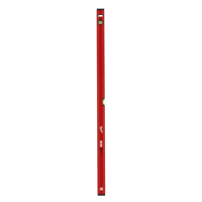 Milwaukee Redstick Slim 120 Aluminium Spirit Level 120 cm with 2 Vials
