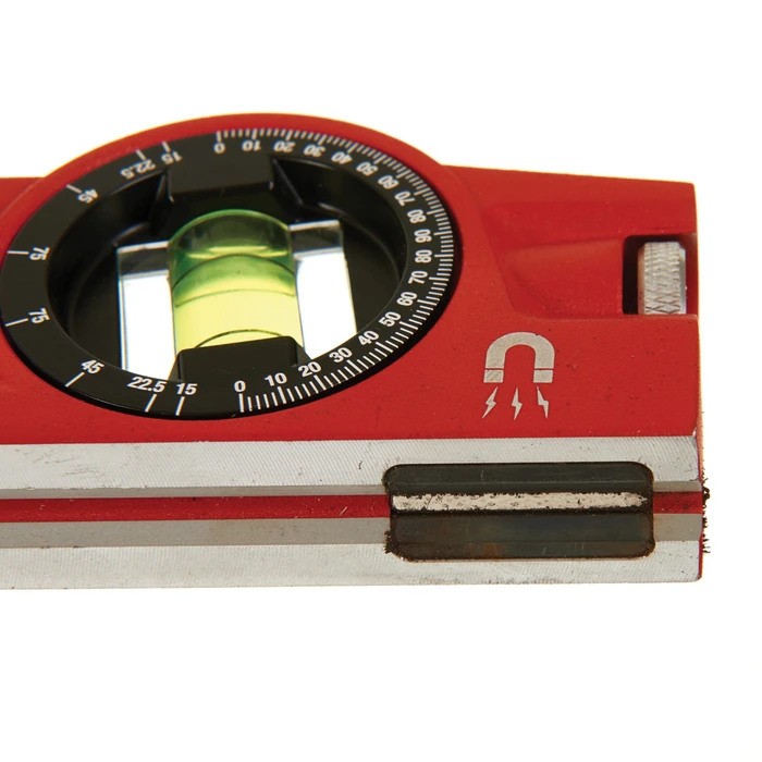Milwaukee Torpedo Aluminum Magnetic Spirit Level 25 cm, 3 Vials