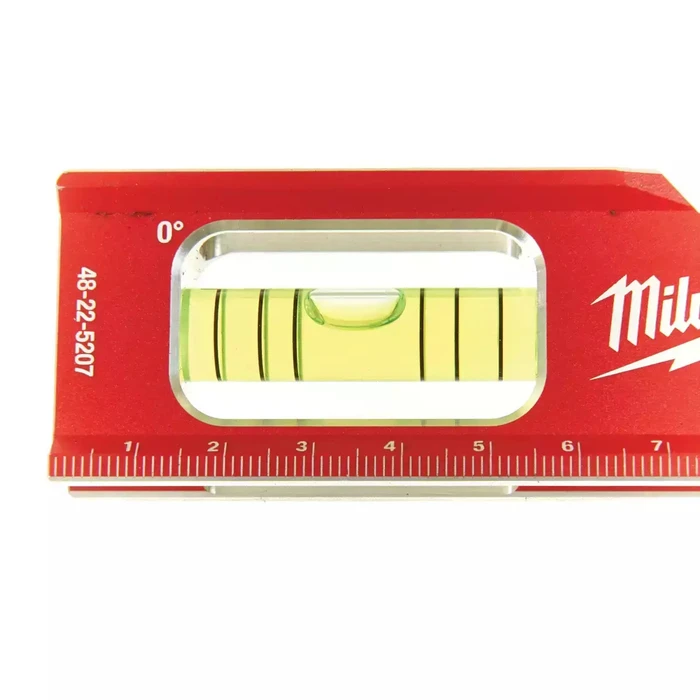 Milwaukee Torpedo Aluminum Magnetic Level 17 cm with 3 Vials