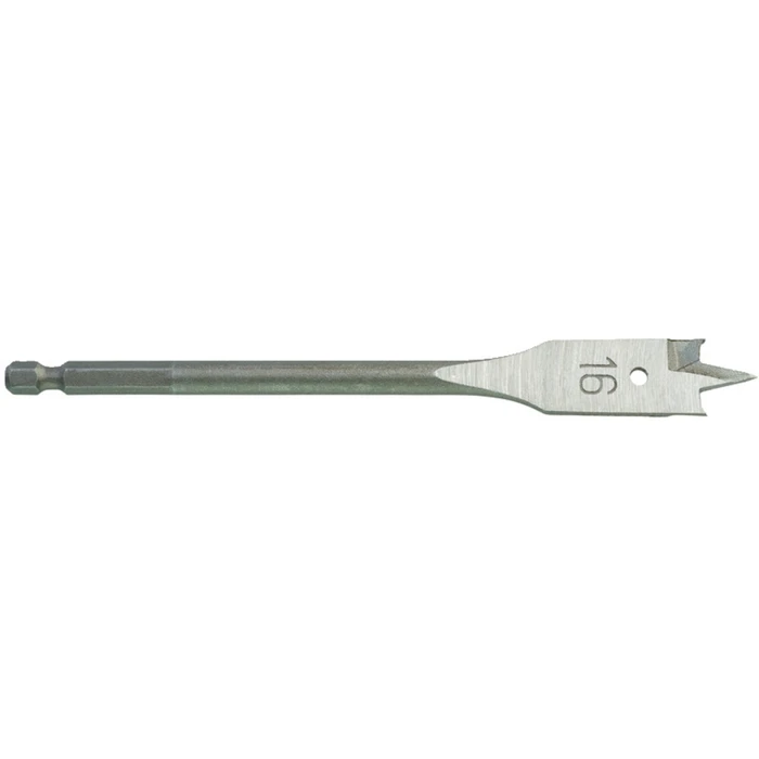 Milwaukee 16x160mm Wood Spade/Auger Drill Bit with Hex Shank