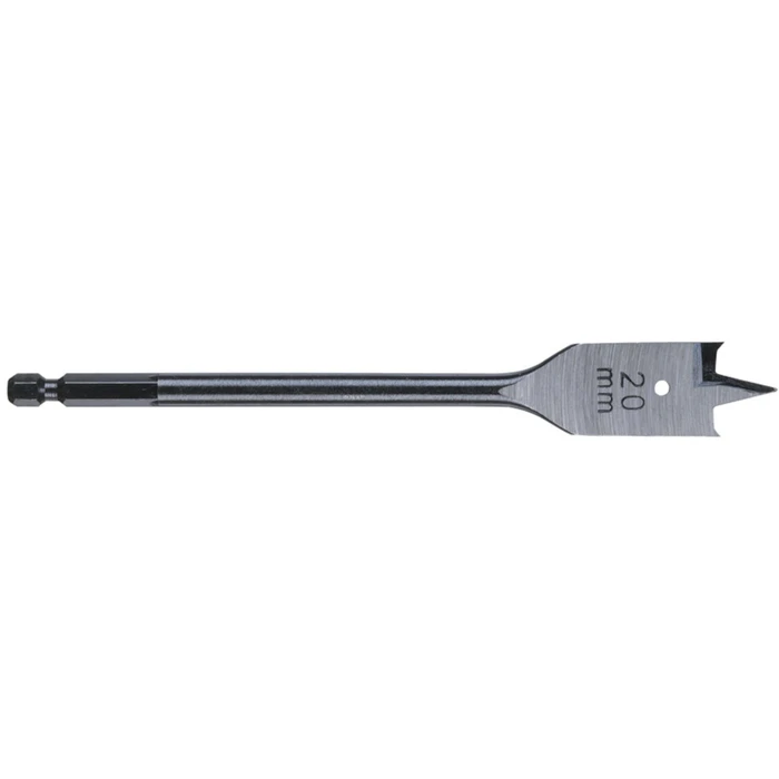 Milwaukee Spade (Fishtail) Drill Bit with Hex Shank for Wood 20 x 160 mm - Model 4932363138