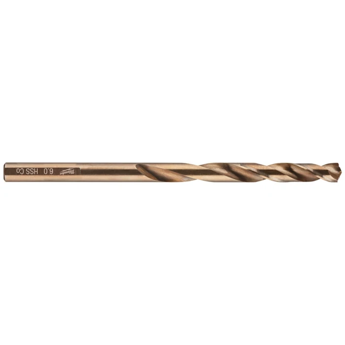 Milwaukee Τρυπάνι Κοβαλτίου για Μέταλλο HSS-G 6mm RED COBALT 3984057