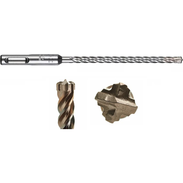 Milwaukee Τετράκοπο Τρυπάνι SDS Plus 6x215mm (4932352013)