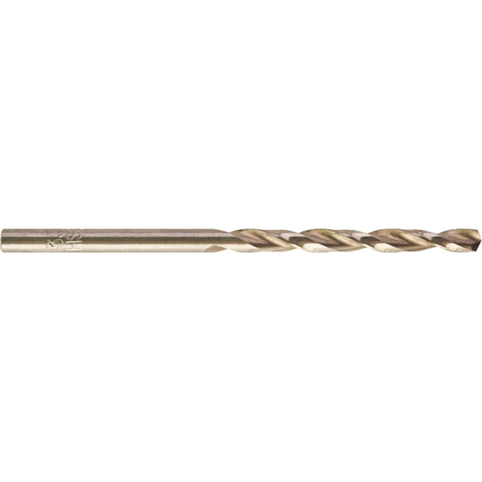 Milwaukee Thunderweb Set of 2 HSS-G Drill Bits with Cylindrical Shank for Metal, 3.5 mm (70 mm overall, 39 mm cutting length)