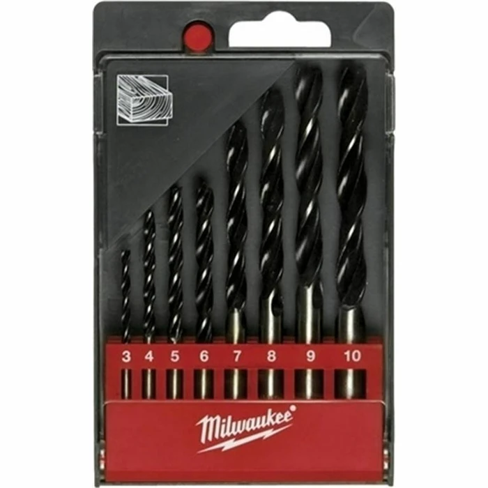 Milwaukee Σετ 8 Τρυπάνια για Ξύλο SDS-PLUS (4932352466)