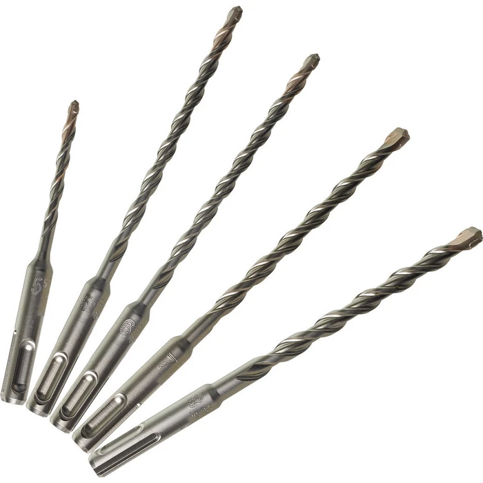 Milwaukee Σετ 5 τρυπάνια SDS-PLUS για δομικά υλικά (4932352834)