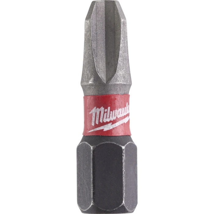 Milwaukee Σετ 2 Μύτες Κατσαβιδιού Σταυρός Shockwave PH2 25mm