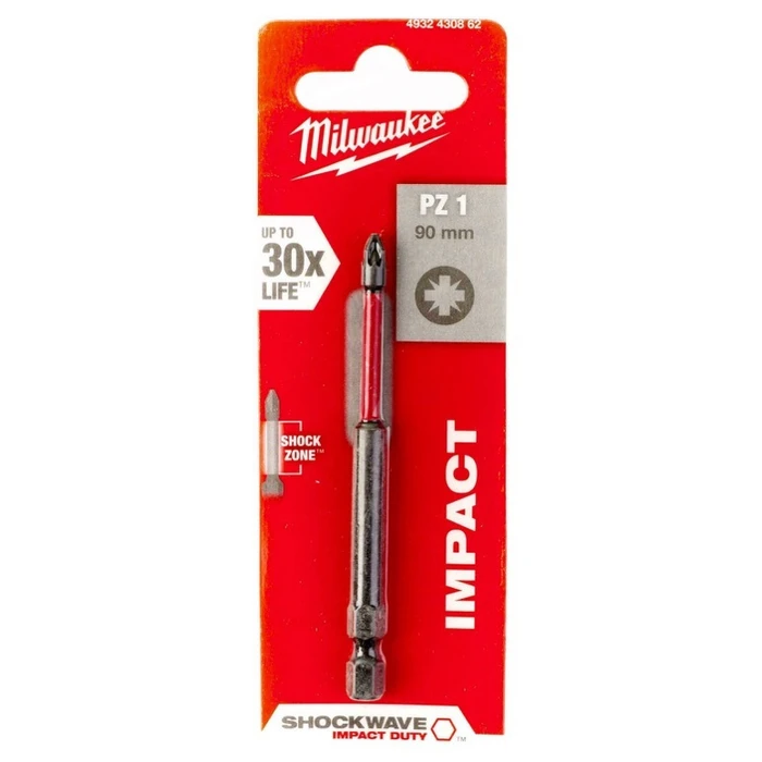Milwaukee Μύτη Κατσαβιδιού Shockwave Αστέρι PZ1 (4932430862)