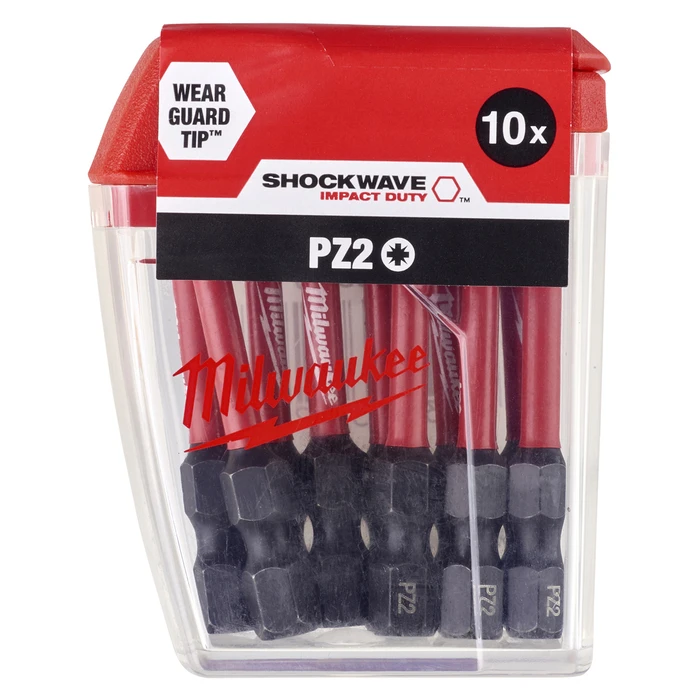 Milwaukee Shockwave Pozidriv Screwdriver Bit PZ2 (MPN 4932430866)