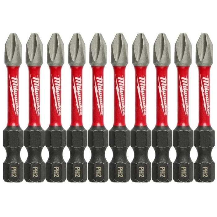 Milwaukee Shockwave Pozidriv Screwdriver Bit PZ2 (MPN 4932430866)