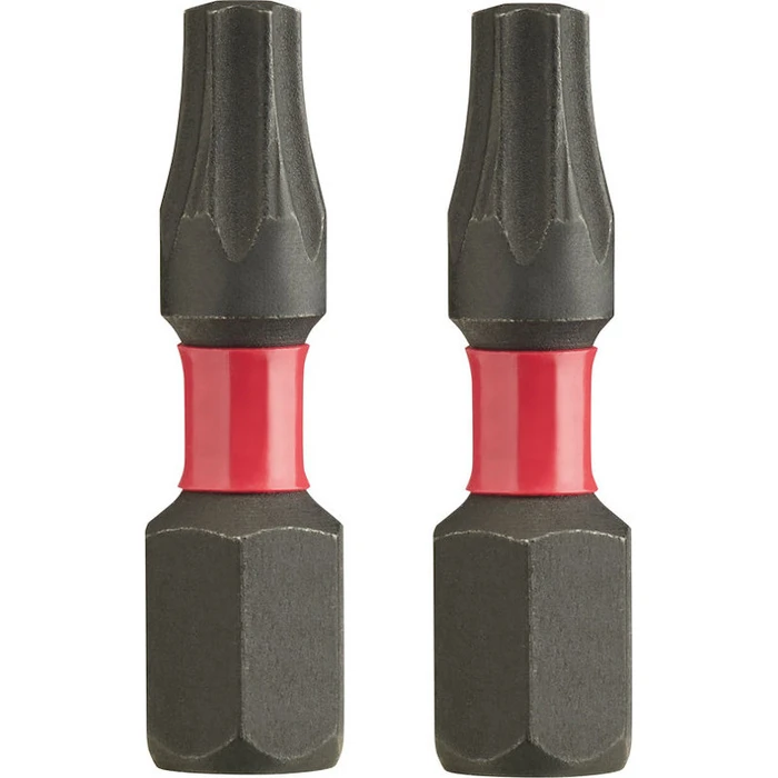 Milwaukee 2-Piece Torx Shockwave Impact Duty Screwdriver Bits TX15 25mm (4932430888)
