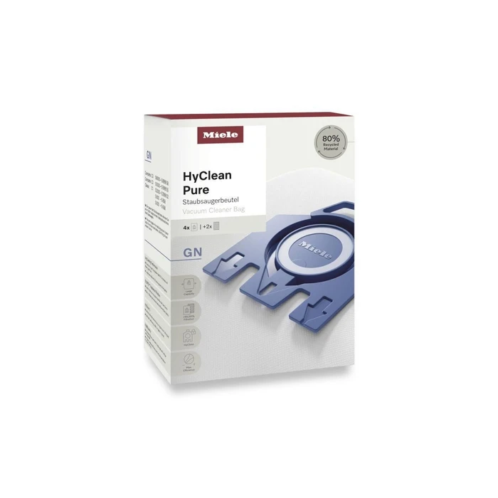 Miele HyClean Pure Vacuum Bags Type G/N - 4 Pack (Original)