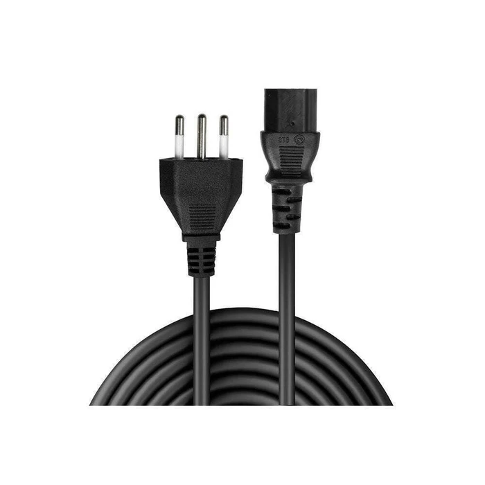 Καλώδιο τροφοδοσίας Lindy IEC C13 - IEC C13 5 m Μαύρο (30415)