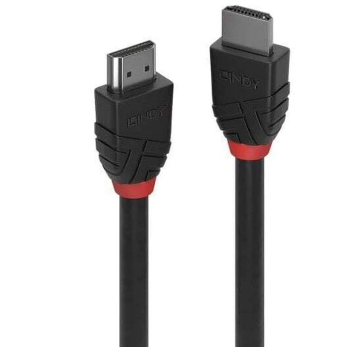 Καλώδιο HDMI Lindy 7.5m (4K@60Hz) LSZH - HDMI αρσενικό σε HDMI αρσενικό, Μαύρο (36506)