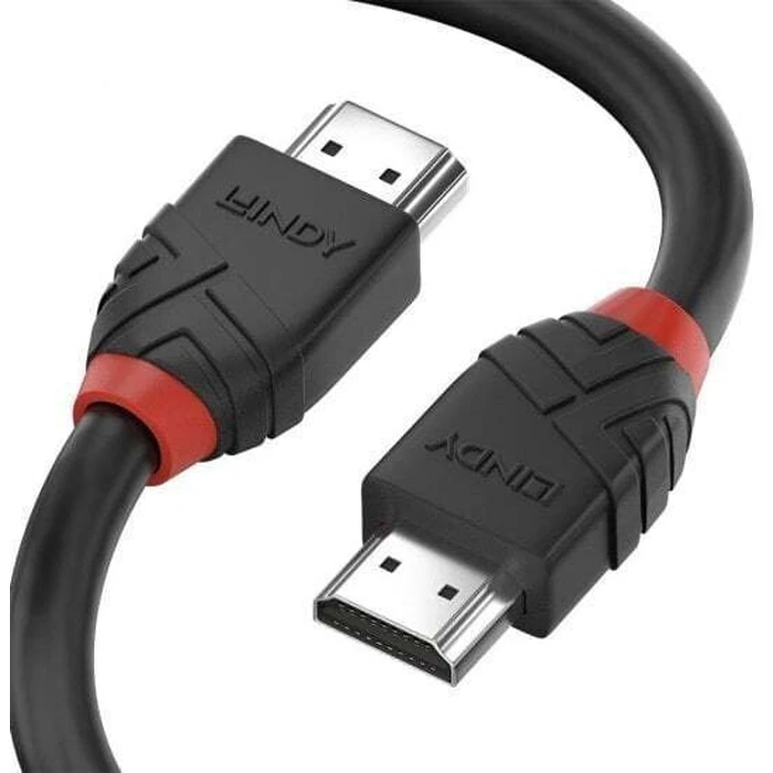 Καλώδιο HDMI Lindy 7.5m (4K@60Hz) LSZH - HDMI αρσενικό σε HDMI αρσενικό, Μαύρο (36506)
