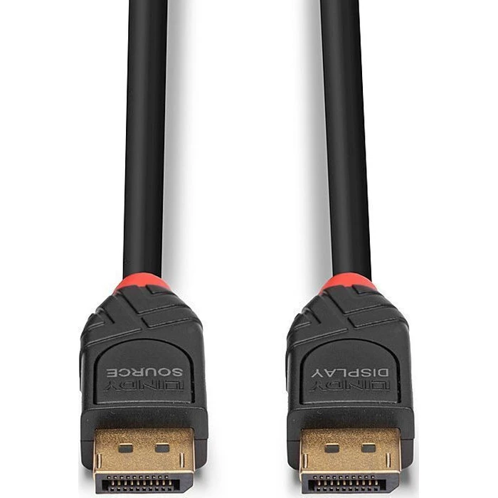 Lindy Καλώδιο DisplayPort αρσενικό - DisplayPort αρσενικό 7,5 m Μαύρο (41168)