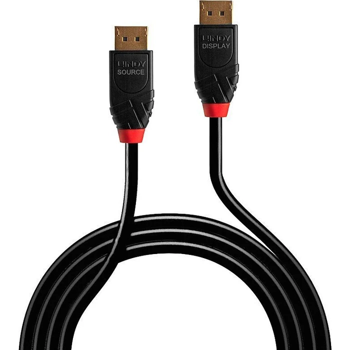 Lindy Καλώδιο DisplayPort αρσενικό - DisplayPort αρσενικό 7,5 m Μαύρο (41168)