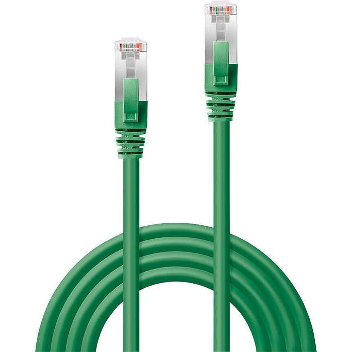 Lindy S/FTP Cat.6A Ethernet Cable 15m Green (47684)