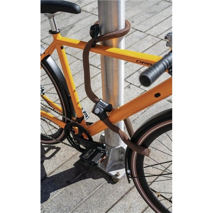 Κλειδαριά ABUS Infinity Loop 1806 140 cm μαύρη