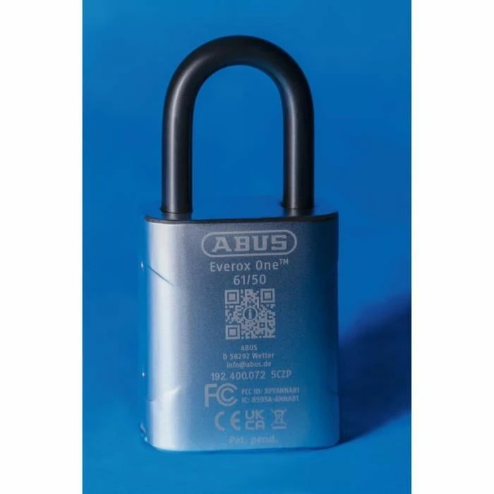 Abus Ατσάλινο Λουκέτο Πέταλο Bluetooth Ασημί