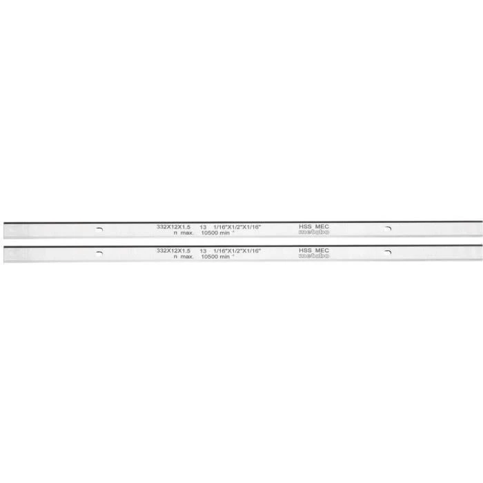 Μαχαίρι HSS για πλάνη Metabo DH 330/316 332x12x1.5 mm - 2 τεμάχια