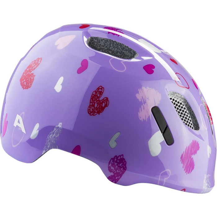 Alpina A9808231 Kids City Bike Helmet - Purple (49-54 cm)
