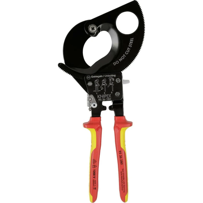 Knipex Κόφτης Καλωδίων Ηλεκτρολόγου 280 mm (95 36 280)