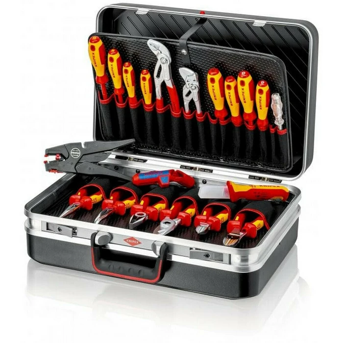 KNIPEX Werkzeugkoffer Vision24 Elektro - Εργαλειοθήκη Vision24 20 τεμ. για ηλεκτρολόγους
