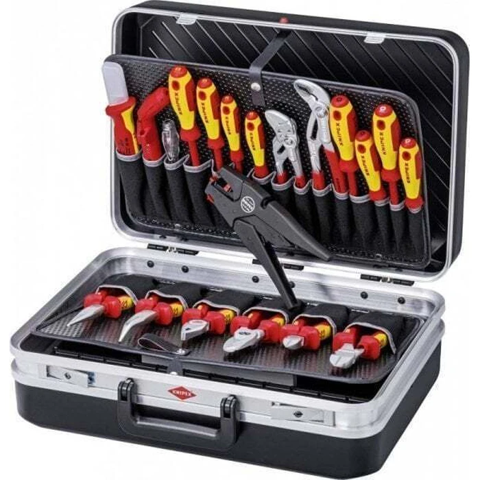 KNIPEX Werkzeugkoffer Vision24 Elektro - Εργαλειοθήκη Vision24 20 τεμ. για ηλεκτρολόγους