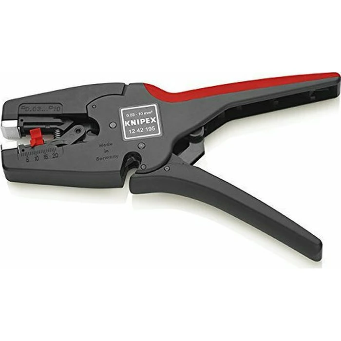 Knipex Αυτόματος Απογυμνωτής Καλωδίων με Κόφτη 195 mm MPN 12 42 195