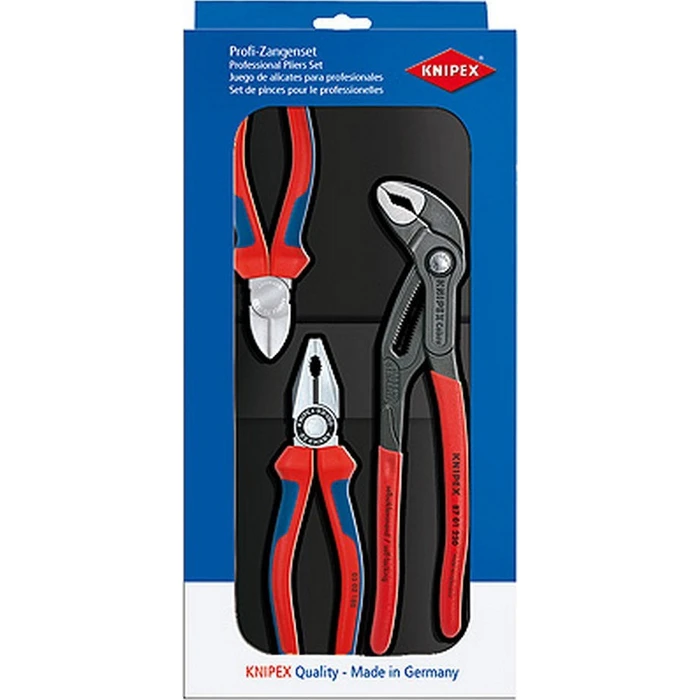 Knipex 3-piece Pliers Set (00 20 09 V01)