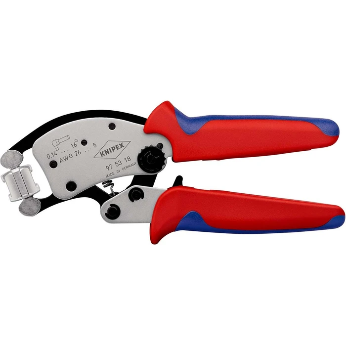 Knipex Πρέσα Ακροδεκτών με Μηχανισμό Καστάνιας (200 mm) - 97 53 18