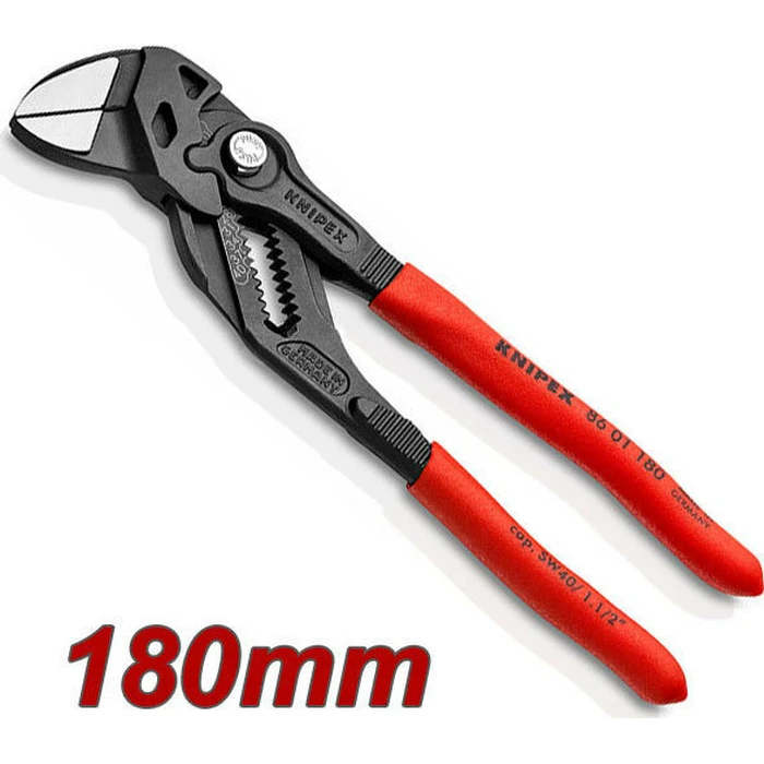 Knipex Gas Pliers 1½" 180 mm 86 01 180