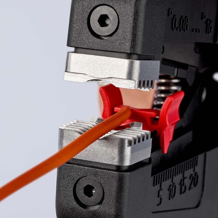 Knipex Αυτόματος Απογυμνωτής Καλωδίων με Κόφτη 195 mm (12 52 195)